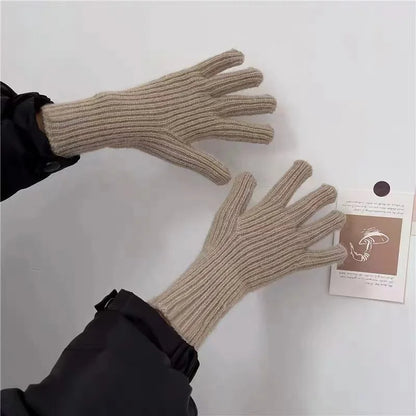 Velvet Warm Y2K Harajuku Touch Gloves