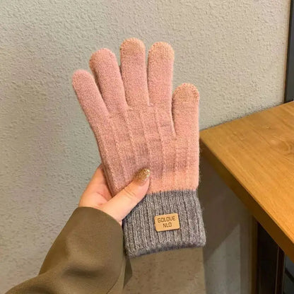 Velvet Warm Y2K Harajuku Touch Gloves