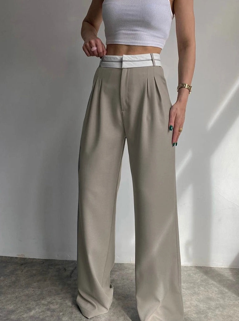 Sleek Stride Office Elegance Pants