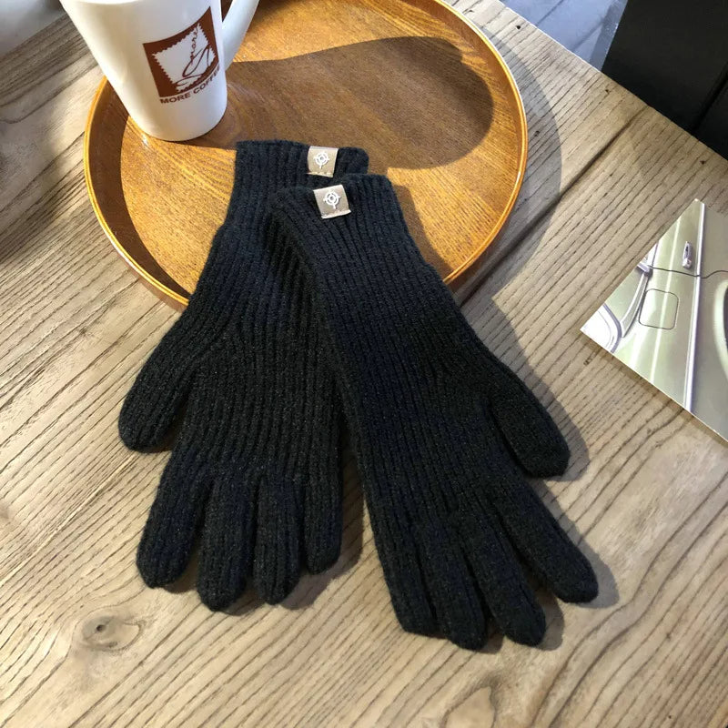 Velvet Warm Y2K Harajuku Touch Gloves