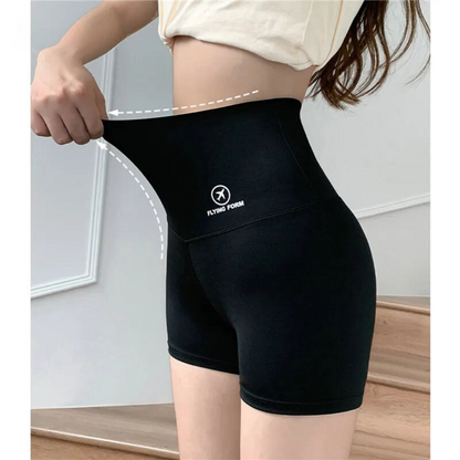 Summer Letter Embroidery Biker Shorts for Women