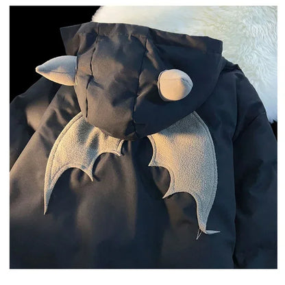 Devil Wings Gothic Zipper Hoodies