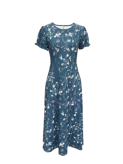 Blossoming To Impress Floral Print Dress