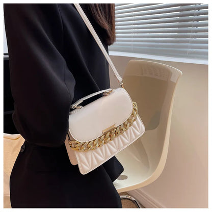 Chain Luxe Designer Satchel