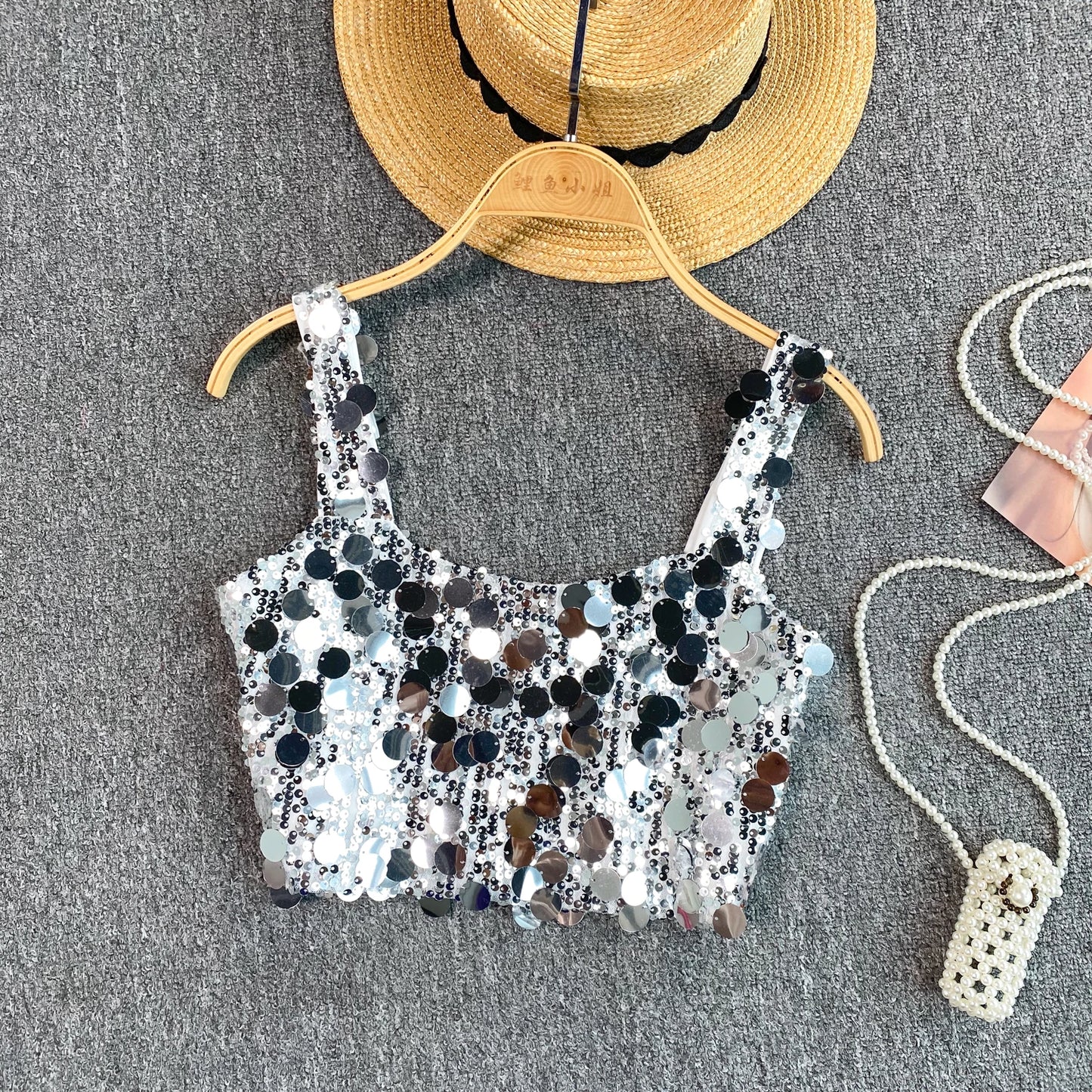 Glamourous Glitter Camisole