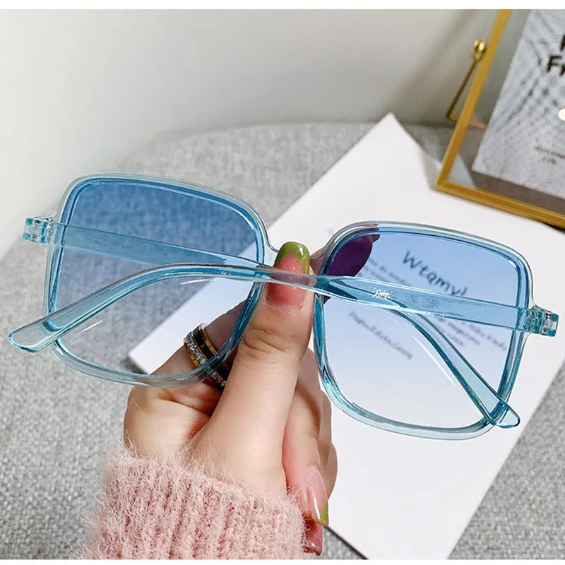 Trendy Oversized Square Sunnies UV400