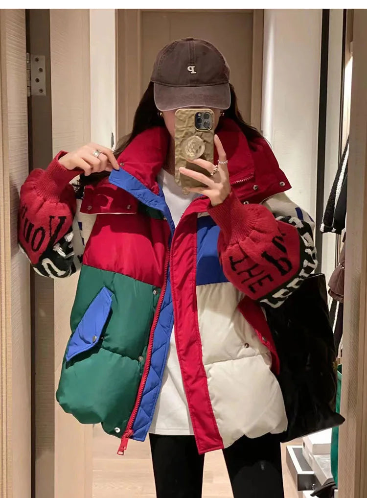 Women's Outerwear Outfit Puffer Jacket