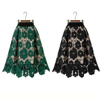 Elegant Summer Boho Lace Skirts