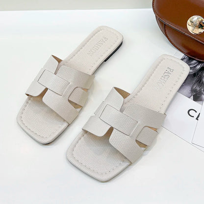 Chic Beach Flat Sandals for Women