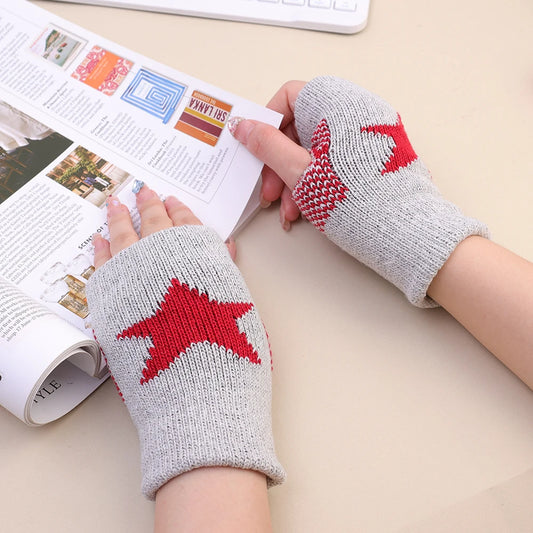 Star Glow Y2K Fingerless Mitts