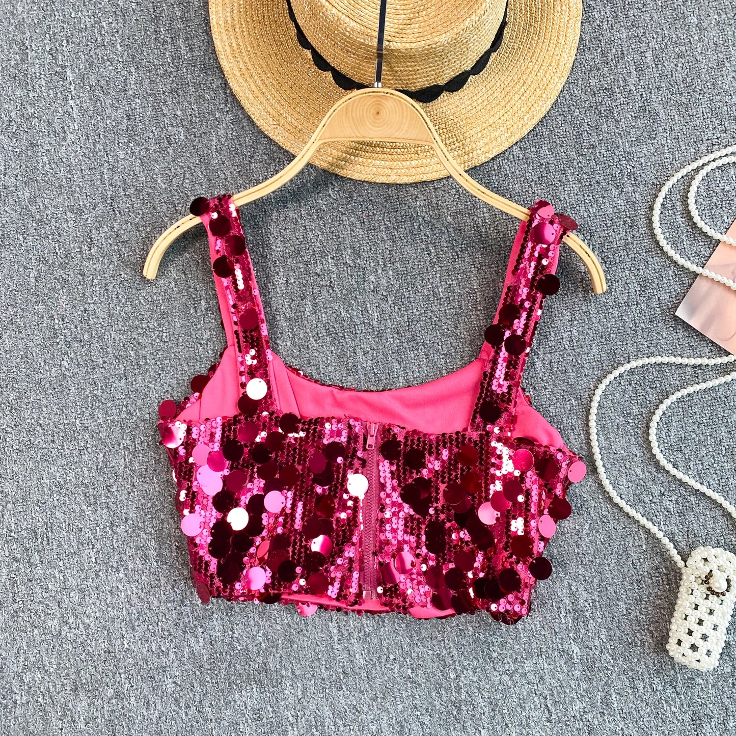 Glamourous Glitter Camisole