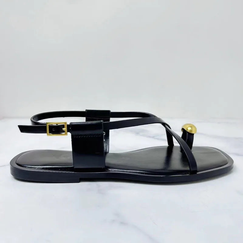 Eclipse Clip Toe Flat Sandals