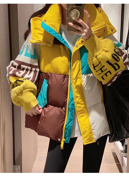 Women's Outerwear Outfit Puffer Jacket