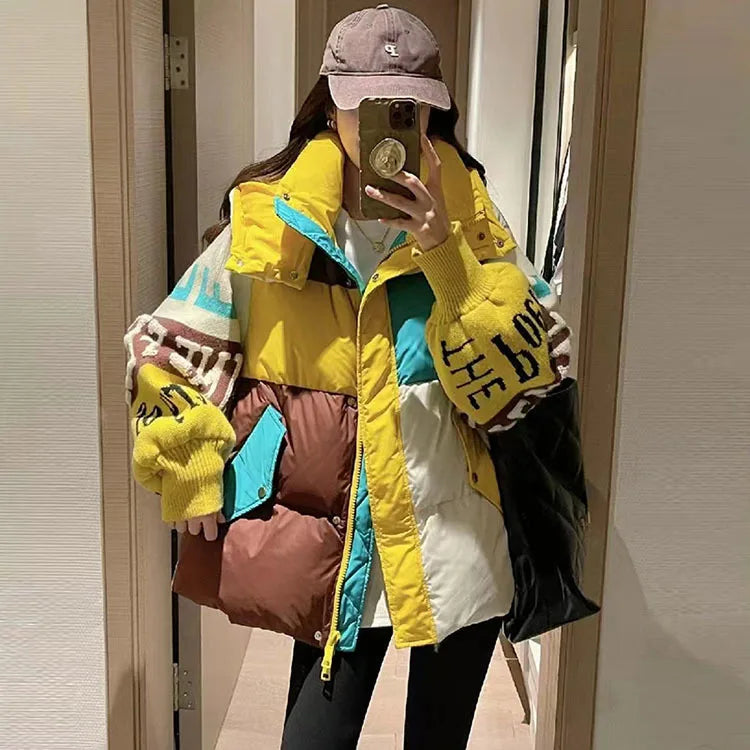 Women's Outerwear Outfit Puffer Jacket