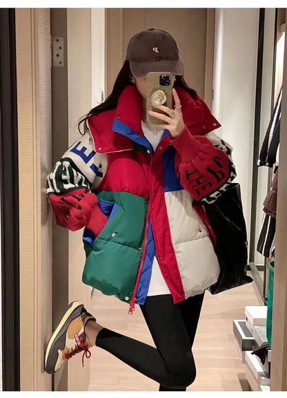 Women's Outerwear Outfit Puffer Jacket