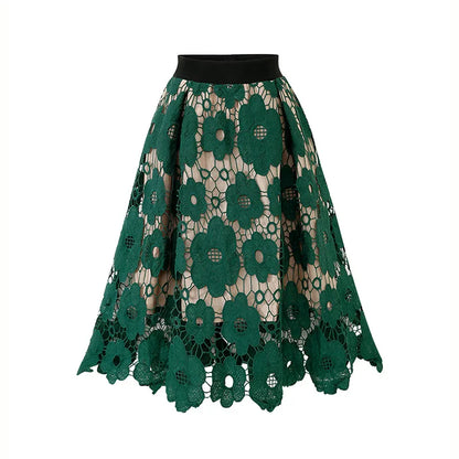 Elegant Summer Boho Lace Skirts