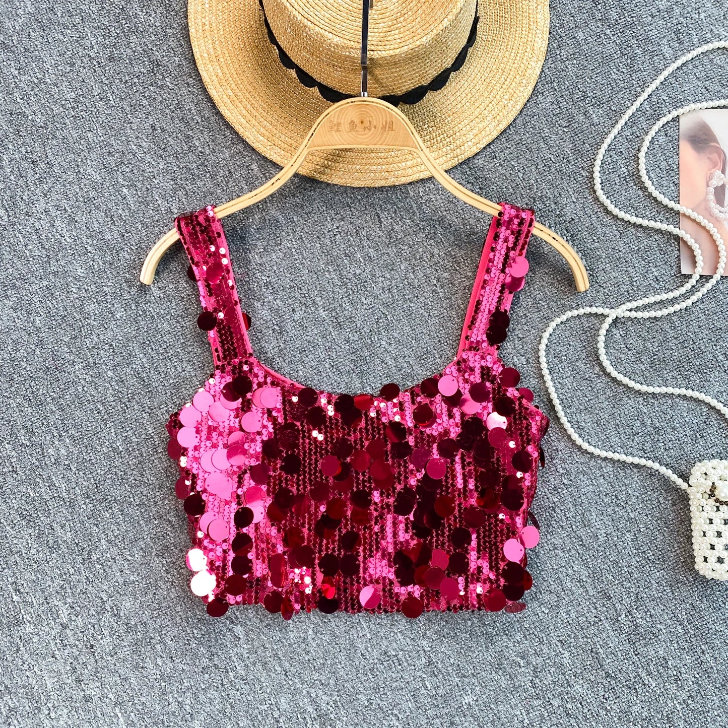 Glamourous Glitter Camisole