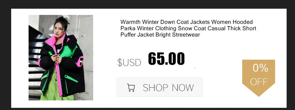 Korean Chic Women's Outwear Puffer Jacket