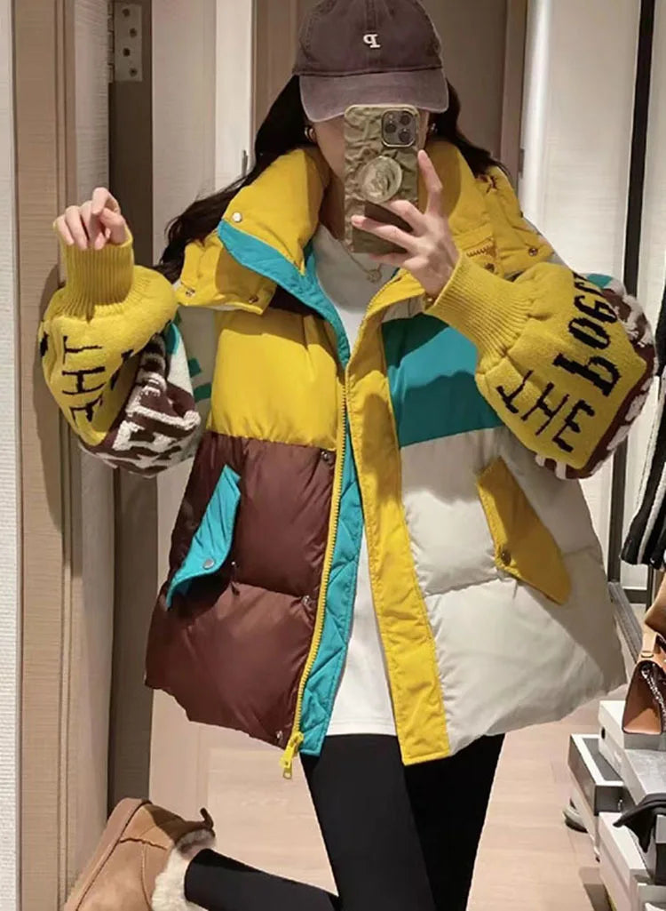 Women's Outerwear Outfit Puffer Jacket