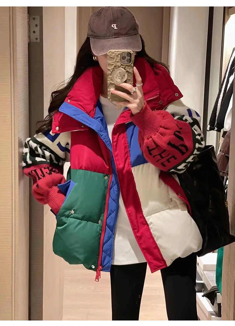 Women's Outerwear Outfit Puffer Jacket