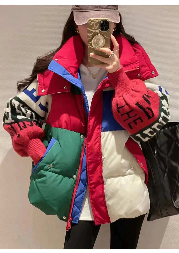 Women's Outerwear Outfit Puffer Jacket