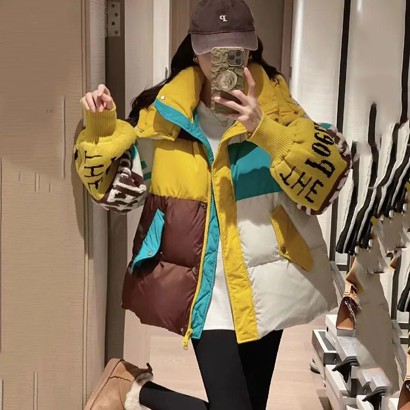 Women's Outerwear Outfit Puffer Jacket