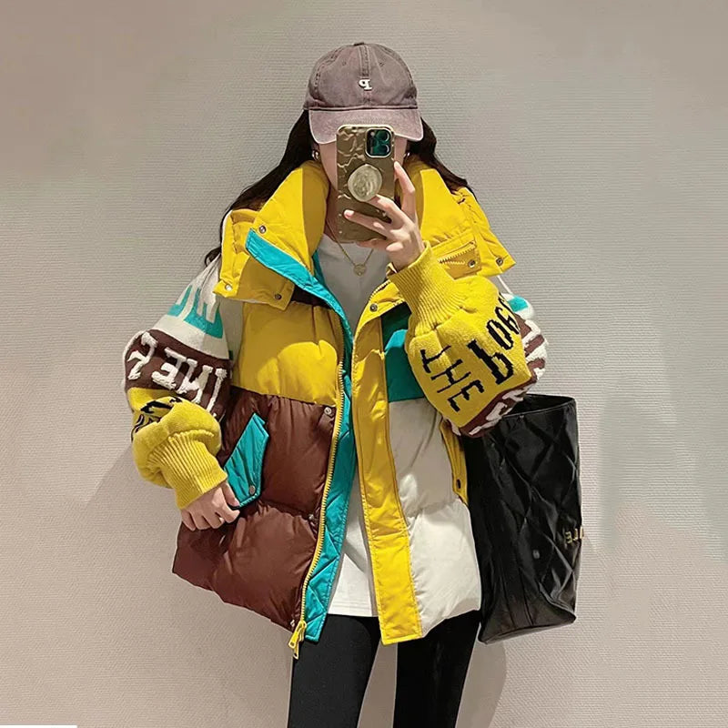 Women's Outerwear Outfit Puffer Jacket