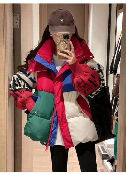 Women's Outerwear Outfit Puffer Jacket