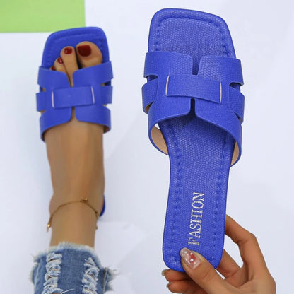 Chic Beach Flat Sandals for Women