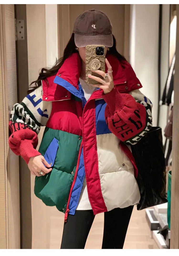 Women's Outerwear Outfit Puffer Jacket