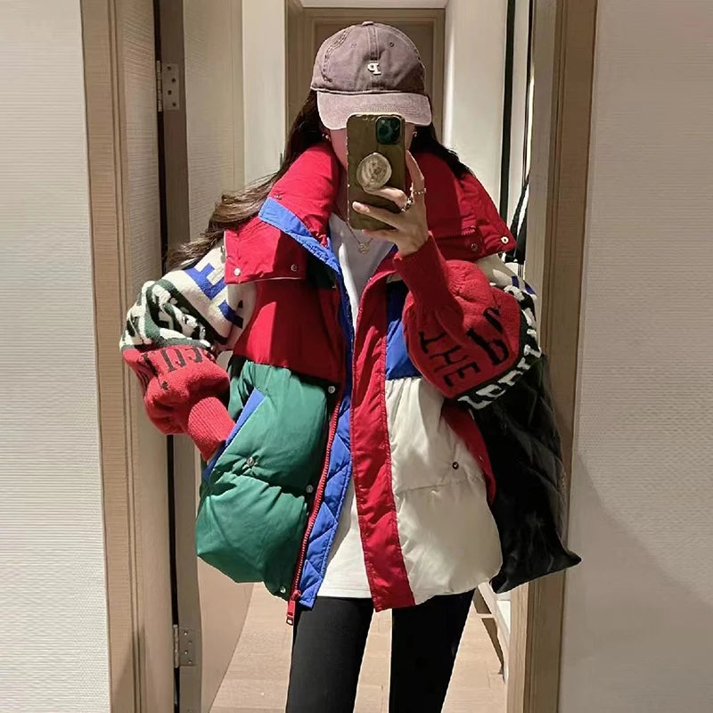 Women's Outerwear Outfit Puffer Jacket