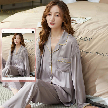 Stylish Home-Wear Pajama Ensemble for Women