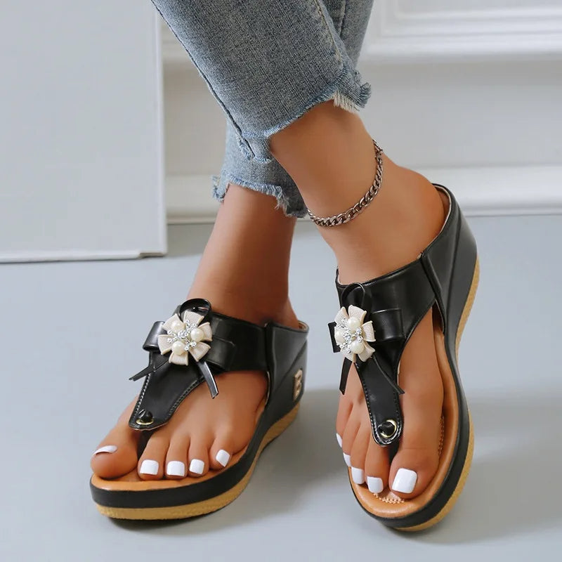 Summer Platform Flip Flops Non-Slip