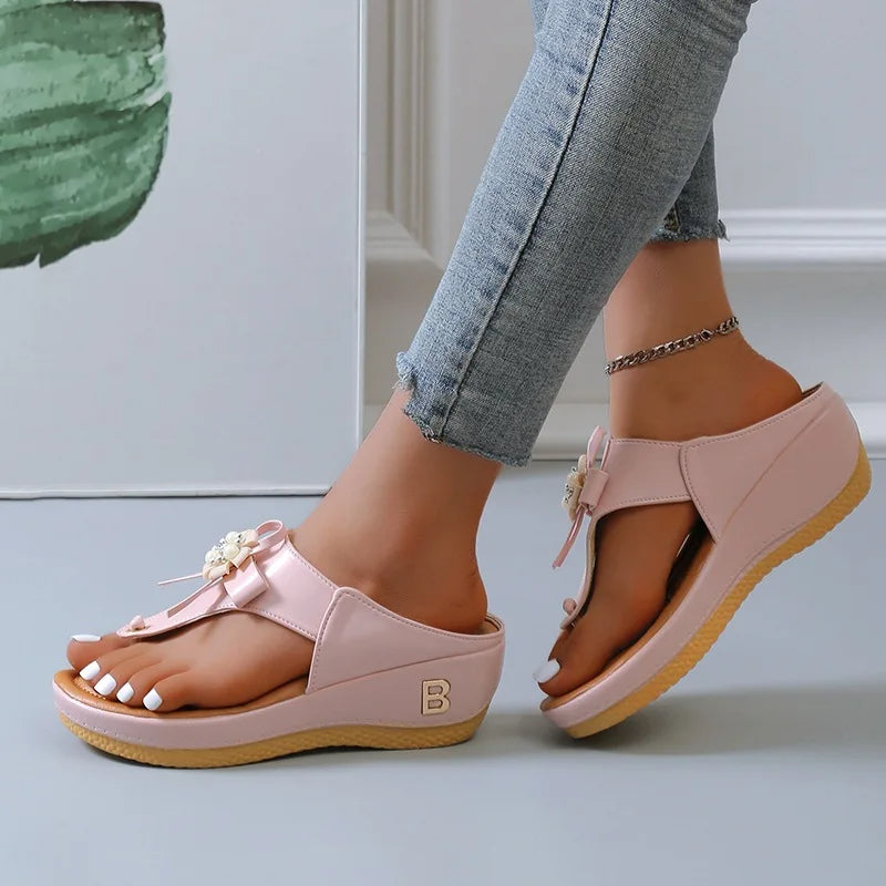 Summer Platform Flip Flops Non-Slip