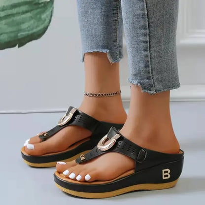 Summer Platform Flip Flops Non-Slip