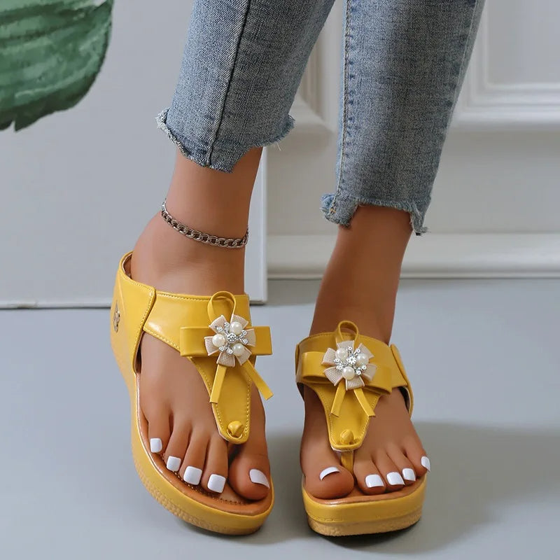 Summer Platform Flip Flops Non-Slip