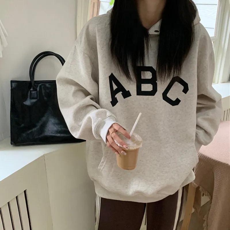 Autumn Oversized Fleece Hoodies - itsshirty