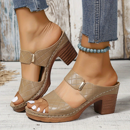 Chic Womens Comfort Slide Sandals