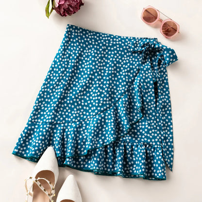 Blossom Breeze Ruffle Skirt