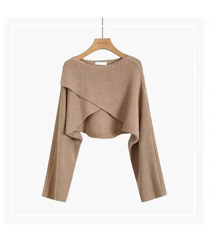 Crosswave Chic Short Sweater