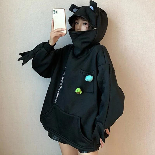 Froggy Love Streetwear Hoodie - itsshirty