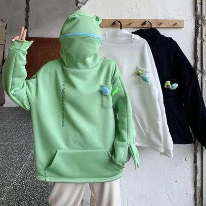 Froggy Love Streetwear Hoodie - itsshirty