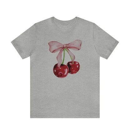 Cherry Bow Coquette T-Shirt