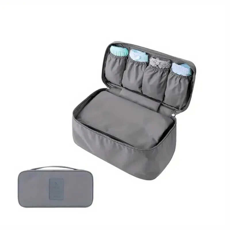 Compact Travel Underwear Organizer Bag