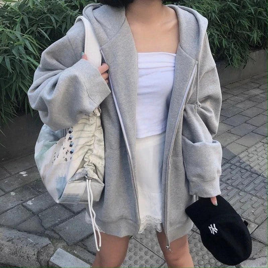 Korean Cool Oversized Hoodie - itsshirty