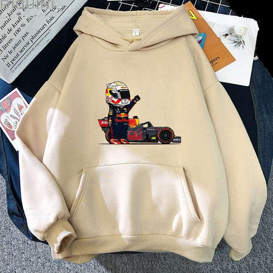 Mini F1 Moletom Oversized Women Hoodies