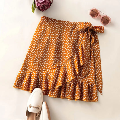 Blossom Breeze Ruffle Skirt