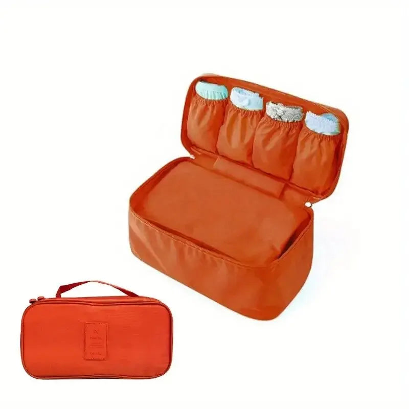 Compact Travel Underwear Organizer Bag