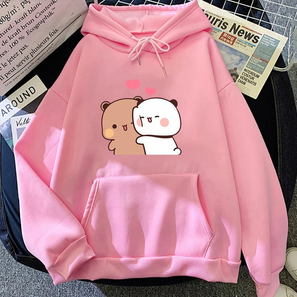 Plus size shop panda hoodie