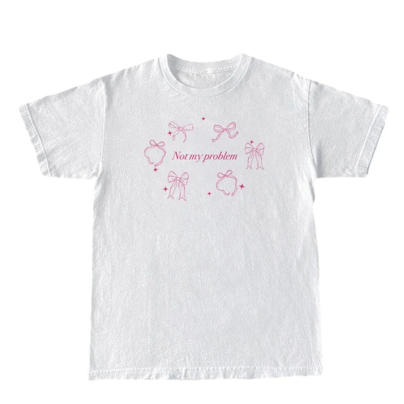 Coquette Ribbon Bow Y2K Tee